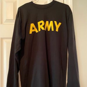 Army PT Long Sleeve Shirt size Medium